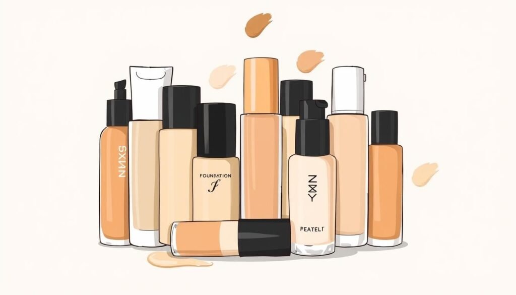 best foundations for different skin types