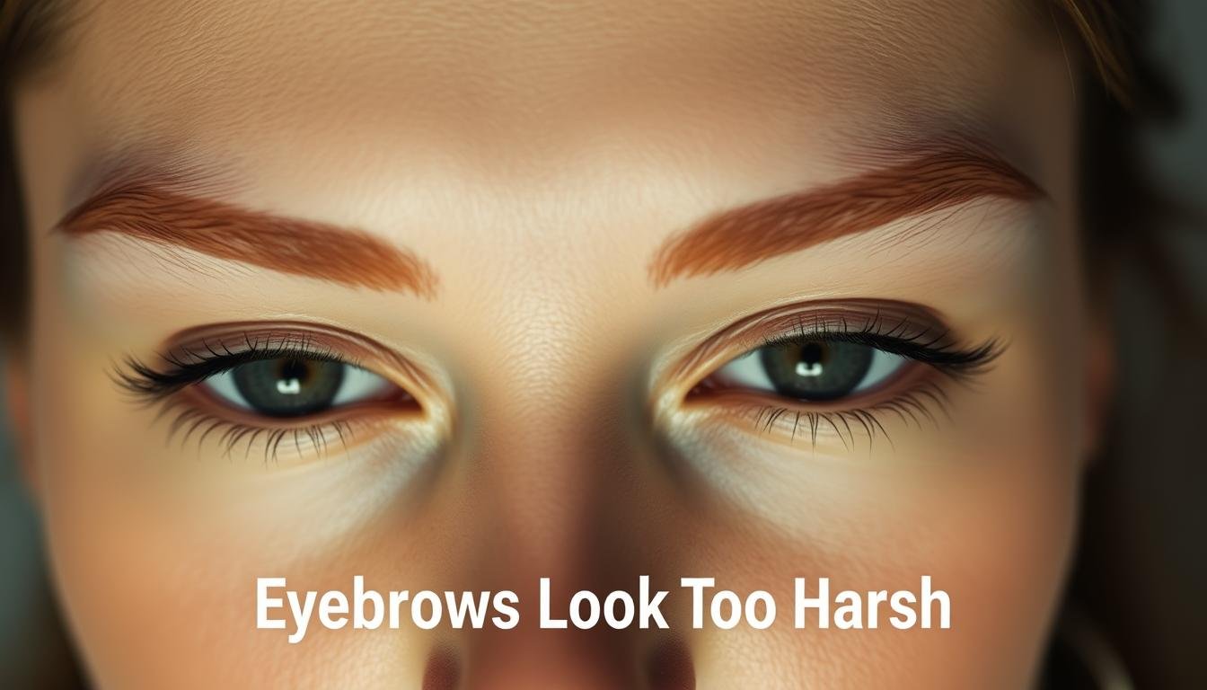 Eyebrows Look Too Harsh