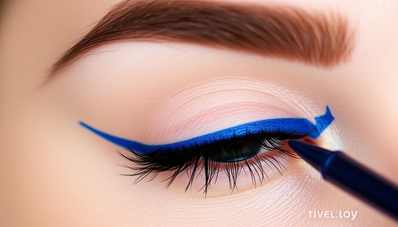 Eyeliner Transfers to Lid