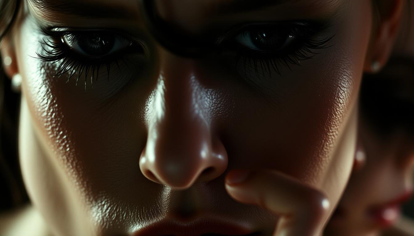Mascara Smudges Under Eyes
