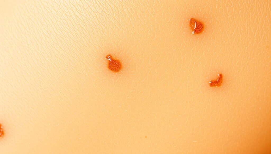 dry skin patches under foundation
