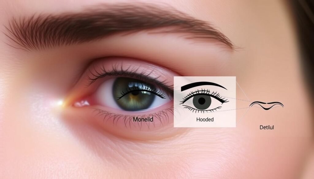 eyelid types and eyeshadow creasing