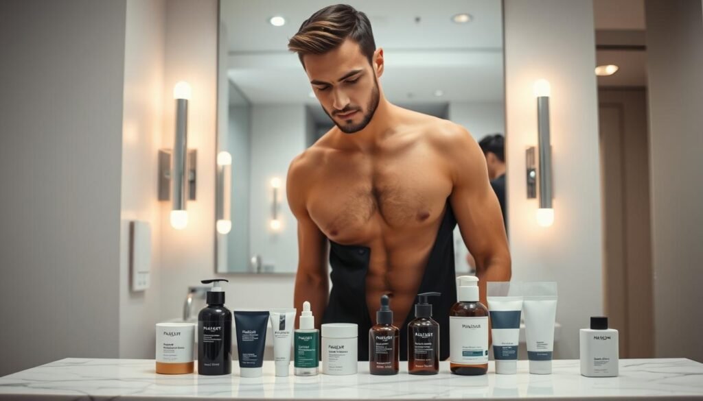 men's skincare routines