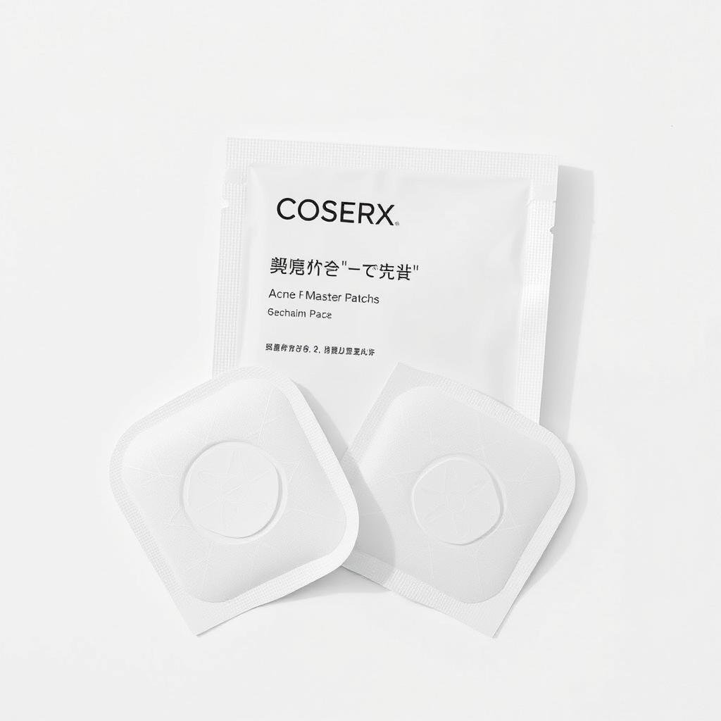 COSRX Acne Pimple Master Patches package as spot treatment for acne COSRX Acne Pimple Master Patches package as spot treatment for acne